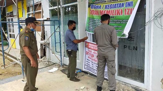 Pemkab Kampar Segel Kantor PLN Bangkinang, Ternyata Gegara Ini