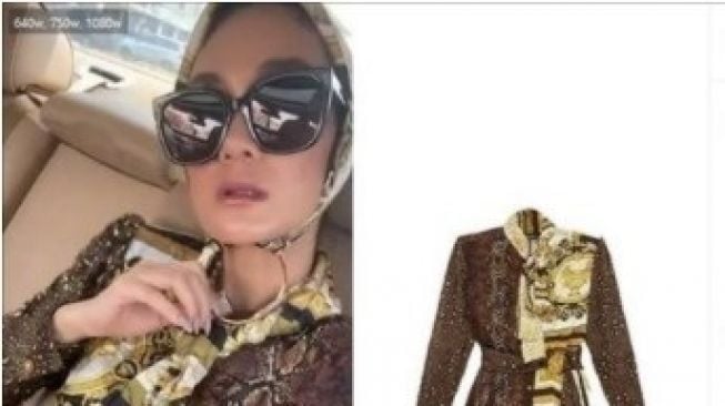 Buset! OOTD Luna Maya Seharga Rp 1 Miliar, Pakai Tas Belle and Kate