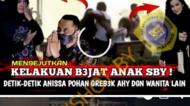 CEK FAKTA: Benarkah Annisa Pohan Gerebek AHY Dengan Wanita Lain?