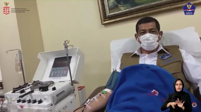 Donor Plasma Darah Konvalesen, Doni Monardo: Tidak Ada Efek Samping