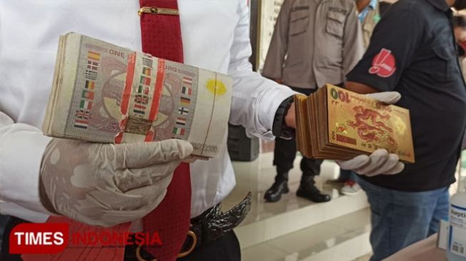 Uang Palsu 100 Juta Euro Gagal Beredar di Banyuwangi