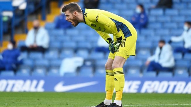 Manchester United Terpaut 12 Poin dari Manchester City, De Gea Gusar