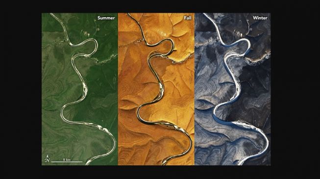 Garis-garis Geologi Aneh Muncul di Rusia, Penyebabnya Bikin NASA Bingung