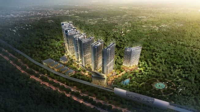 Adhi Commuter Properti Launching LRT City Cibubur