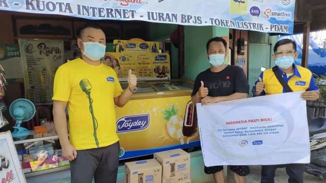 Joyday Salurkan Bantuan untuk Korban Banjir Banjarmasin