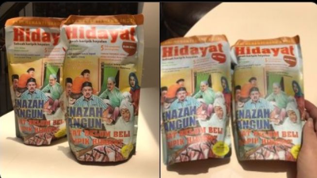 Ngeri Ngeri Sedap Viral Penampakan Bungkus Keripik Mirip Majalah Azab