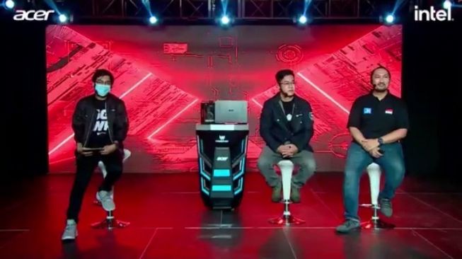 Peluncuran Acer Nitro 5 secara virtual, Rabu (3/3/2021). [Screenshot/Dythia Novianty]