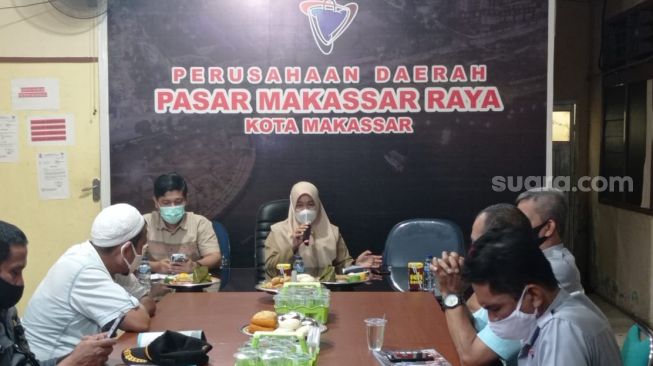 15 Ribu Pedagang Pasar Tradisional di Kota Makassar Akan Disuntik Vaksin
