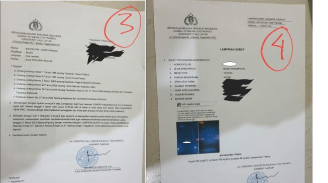 Pengaduan masyarakat terkait pelanggaran lalu lintas di media sosial langsug ditanggapi kepolisian (Facebook)