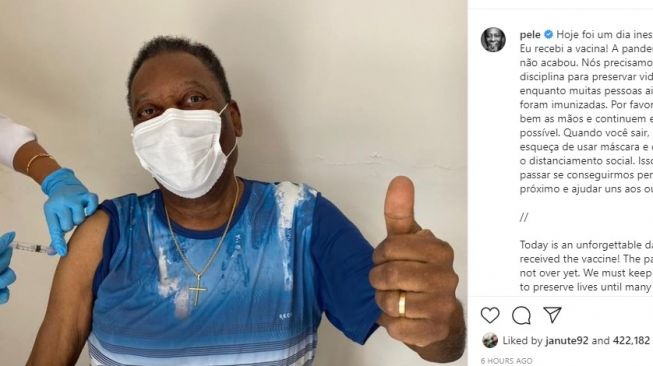 Pele Dirawat di Rumah Sakit Selama 6 Hari, Sakit Apa?