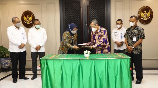 Kemnaker Terima Hibah Dua BLK Dari Pemprov Riau