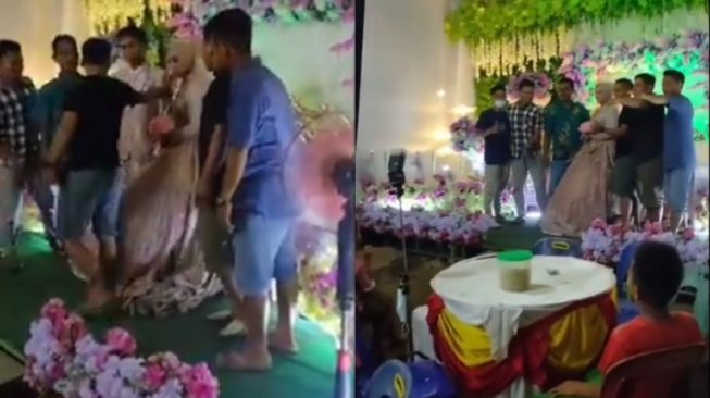 Gegara Nikah Duluan, Pengantin Pria Dapat Perlakuan Begini dari Sahabat