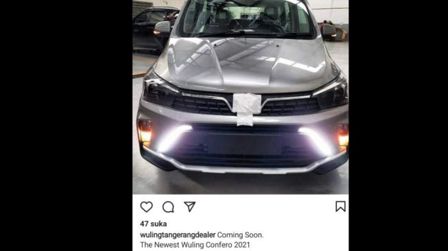 Wuling Confero baru yang segera dihadirkan kepada konsumen dealer Wuling ini [Screenshot Instagram @wulingtangerangdealer].