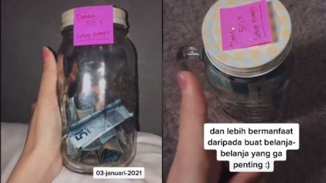 Wanita Ini Punya Cara Unik Menabung, Harus Bayar Denda Setiap Nangis