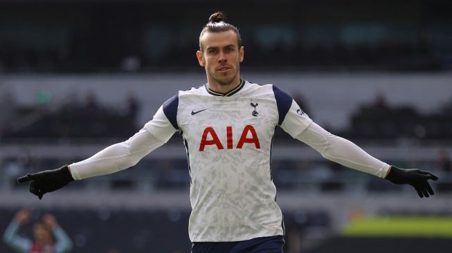 Penyerang Tottenham Hotspur, Gareth Bale. [JULIAN FINNEY / POOL / AFP]