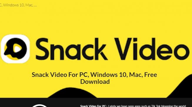 Snack Video. [Google]