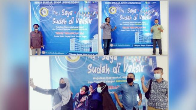 Di Lubuklinggau, 22 Anggota PWI Menerima Vaksinasi Covid-19