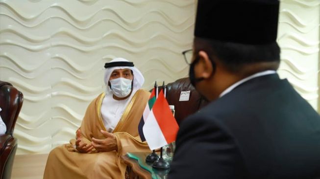 Menag RI Terima Kunjungan Perwakilan UEA, Ini yang Dibahas