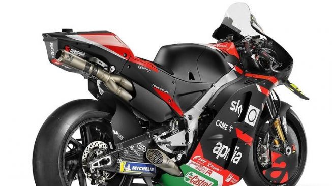 Motor balap MotoGP RS GP milik Aprilia Gresini. (Instagram)