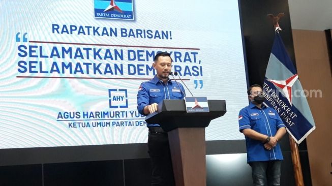 Konpers AHY Tak Didampingi Ibas, Kakak-Adik Masih Solid di Demokrat?