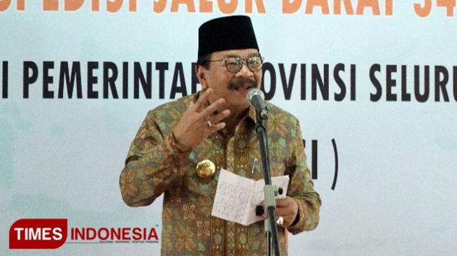 Dikabarkan Meninggal, Pakde Karwo: Alhamdulillah Saya Sehat