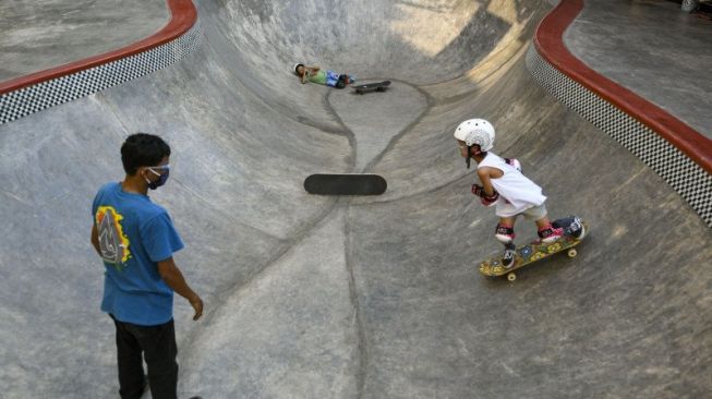 Dilarang Main di Trotoar, Pemprov DKI Tambah Tempat Bermain Skateboard