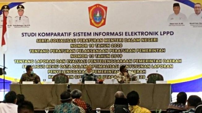 Pemkab Gorut Targetkan Predikat Terbaik LPPD