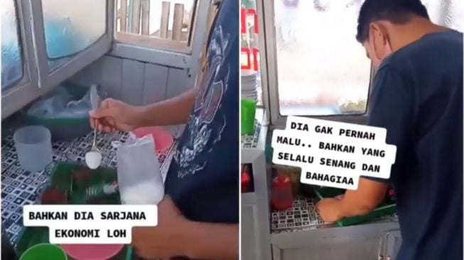 Kisah Pria Lulusan Sarjana Tak Malu Jadi Penjual Bakso, Bikin Publik Kagum