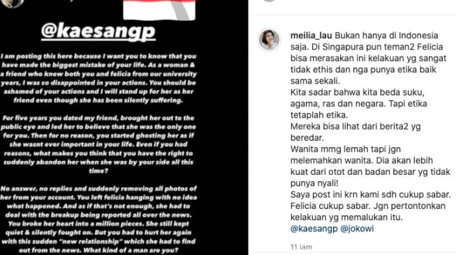 Teramat Kesal, Ibunda Felicia Singgung Kekuatan Wanita