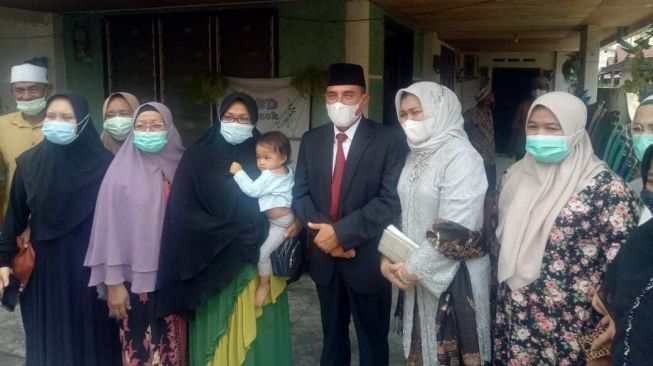 Gubernur Sumut Kunjungi Keluarga Almarhum Ilham Pane