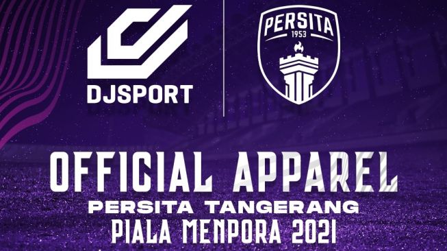 Wuih! Apparel Sragen DJ Sport Kini Sponsori Persita Tangerang