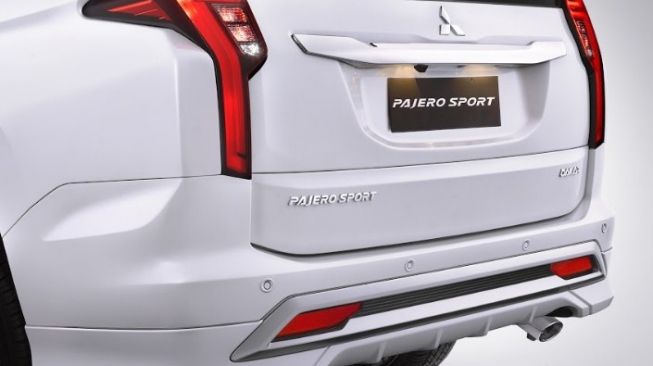 Ilustrasi rear airdam Nwe Pajero Sport. (Dok : MMKSI)