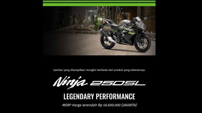 Foto Kawasaki Ninja 250SL  menurut keterangan laman Instagram ini [Instagram: @kawasaki_indonesia].