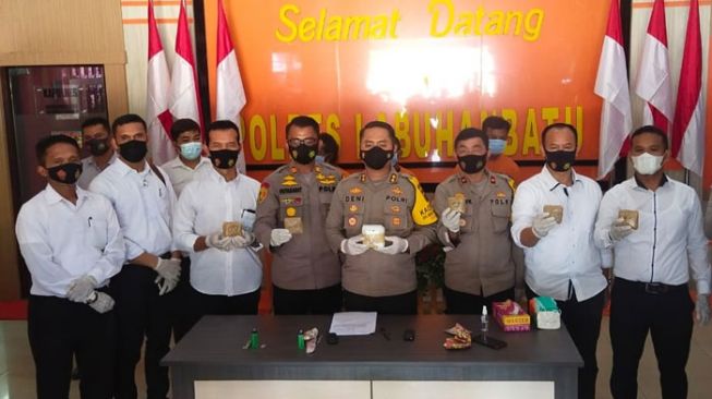 Polisi Tangkap Pengedar Narkoba di Sumut, 1 Kg Sabu Disita