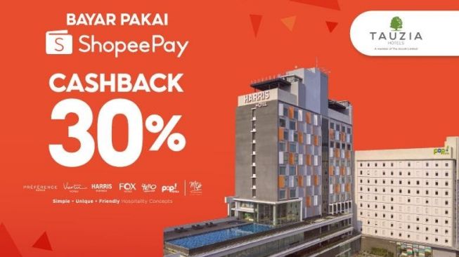 ShopeePay - TAUZIA Hotels Dukung Pembayaran Aman dan Praktis