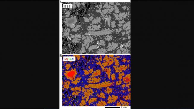 Meteorit vulkanik tertua. [Pnas]