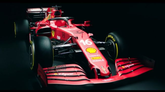 Tangkapan layar video peluncuran Ferrari SF21 (Ferrari.com)