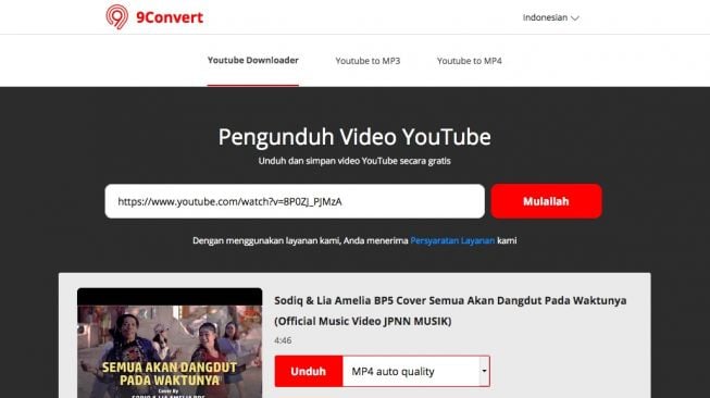 cara nak download video dari youtube guna android