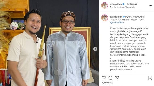 Lestarikan Budaya Tanpa Ganggu Iman, Ustaz Salim Beri Tombak ke Arie Untung