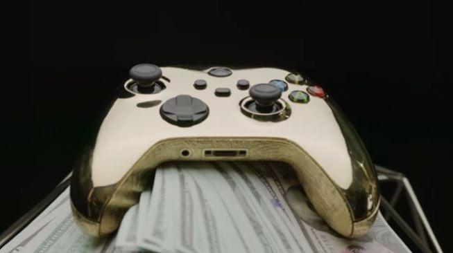 Terbuat dari Emas Murni, Ini Penampakan Controller Xbox Termahal di Dunia