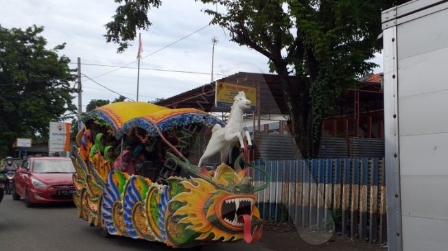 Marak Odong-Odong di Kota Tegal, Awas! Langgar Lalu Lintas