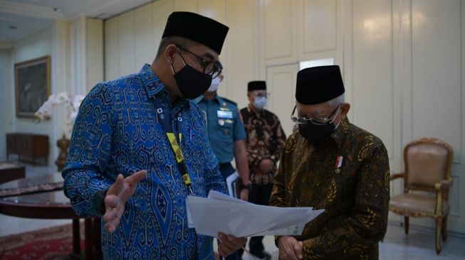 Lapor SPT Tahunan, Wapres Maruf Minta Masyarakat Patuh Pajak