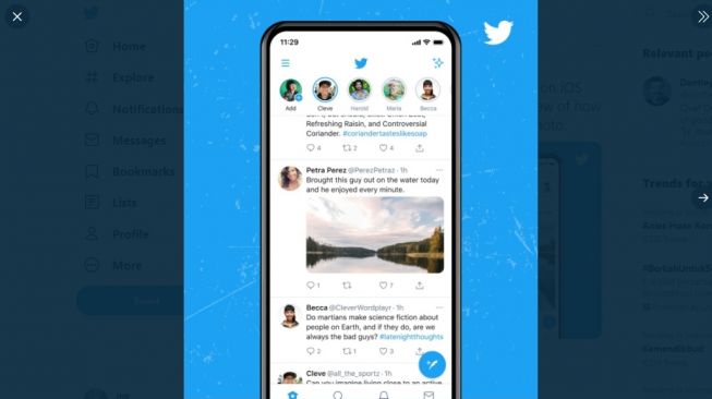 Fitur baru Twitter. [Twitter]