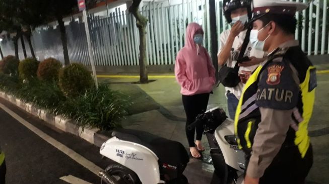 Motor Knalpot Bising di Cianjur Diamankan Polisi