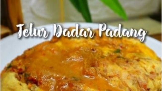 Cocok untuk Makan Siang, Ini Resep Telur Dadar Padang