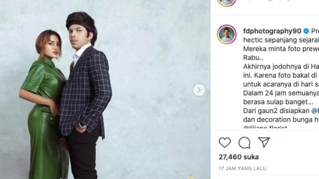 Prewedding Atta dan Aurel [instagram]