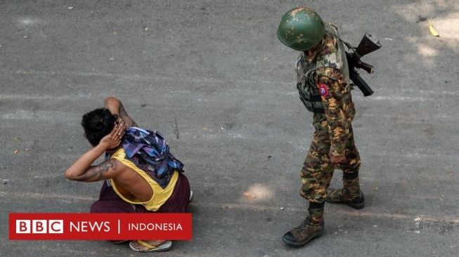 Kudeta Myanmar: Militer Terapkan Taktik Pertempuran Hadapi Pengunjuk Rasa