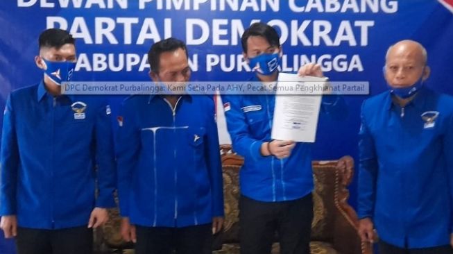 Setia AHY, Partai Demokrat Purbalingga Ancam Pecat Pembelot