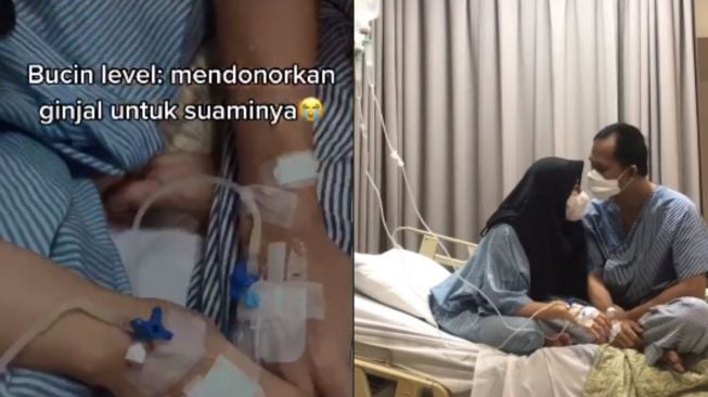 Pengorbanan Istri Donorkan Ginjal untuk Suami, Warganet: Bucin Level Surga