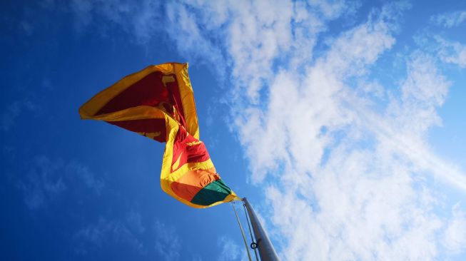 Bendera Sri Lanka. (Unsplash/Mariana Proença)